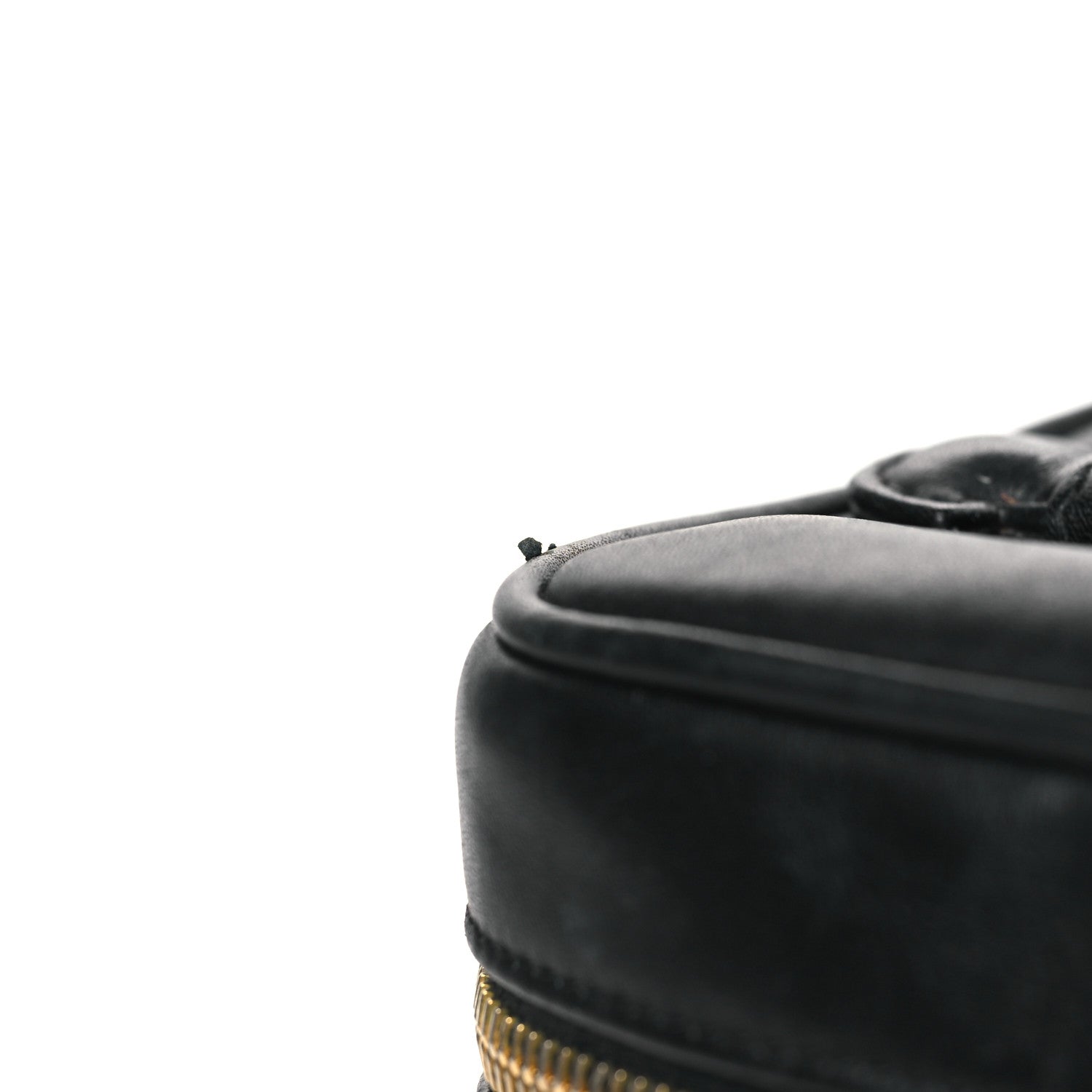 Chanel Lambskin Vanity Cosmetic Bag Black 11 of 11