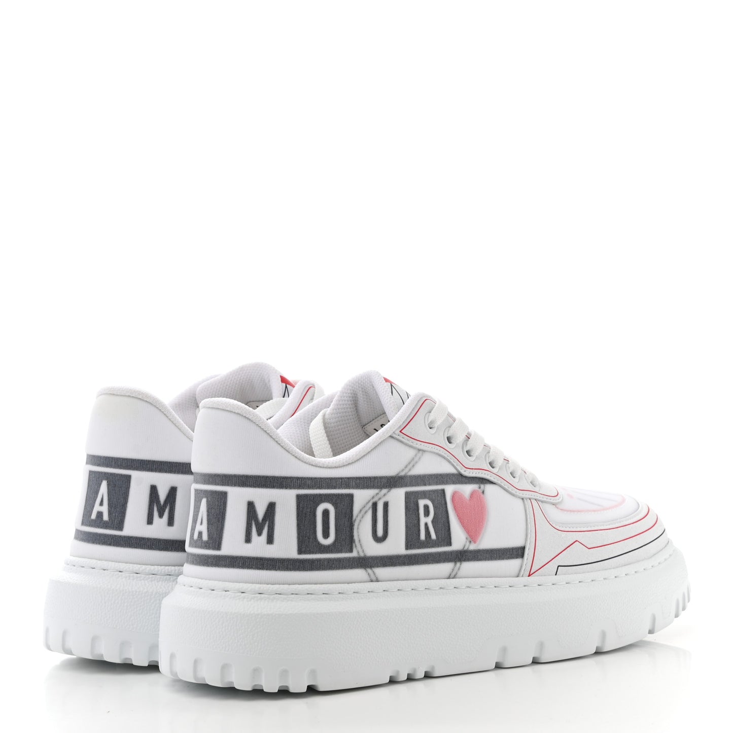 Nylon Mesh Dior Addict D Chess Dioramour Low Top Sneakers 39.5 White Multicolor