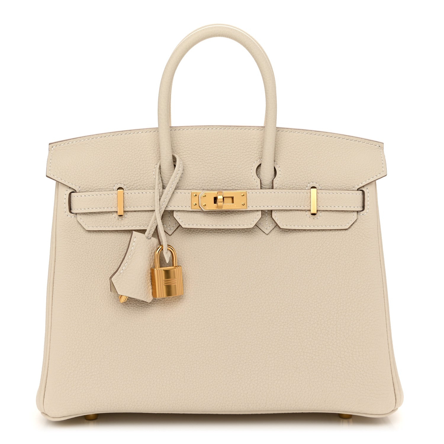 Hermes Togo Birkin 25 Craie 1 of 13