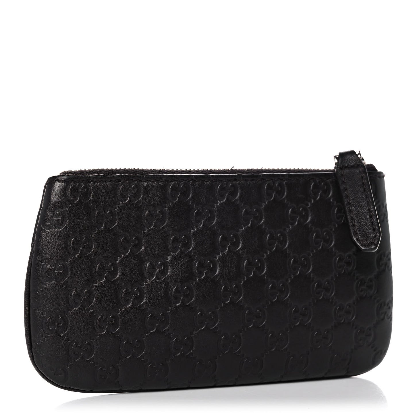 Microguccissima Key Ring Coin Case Black