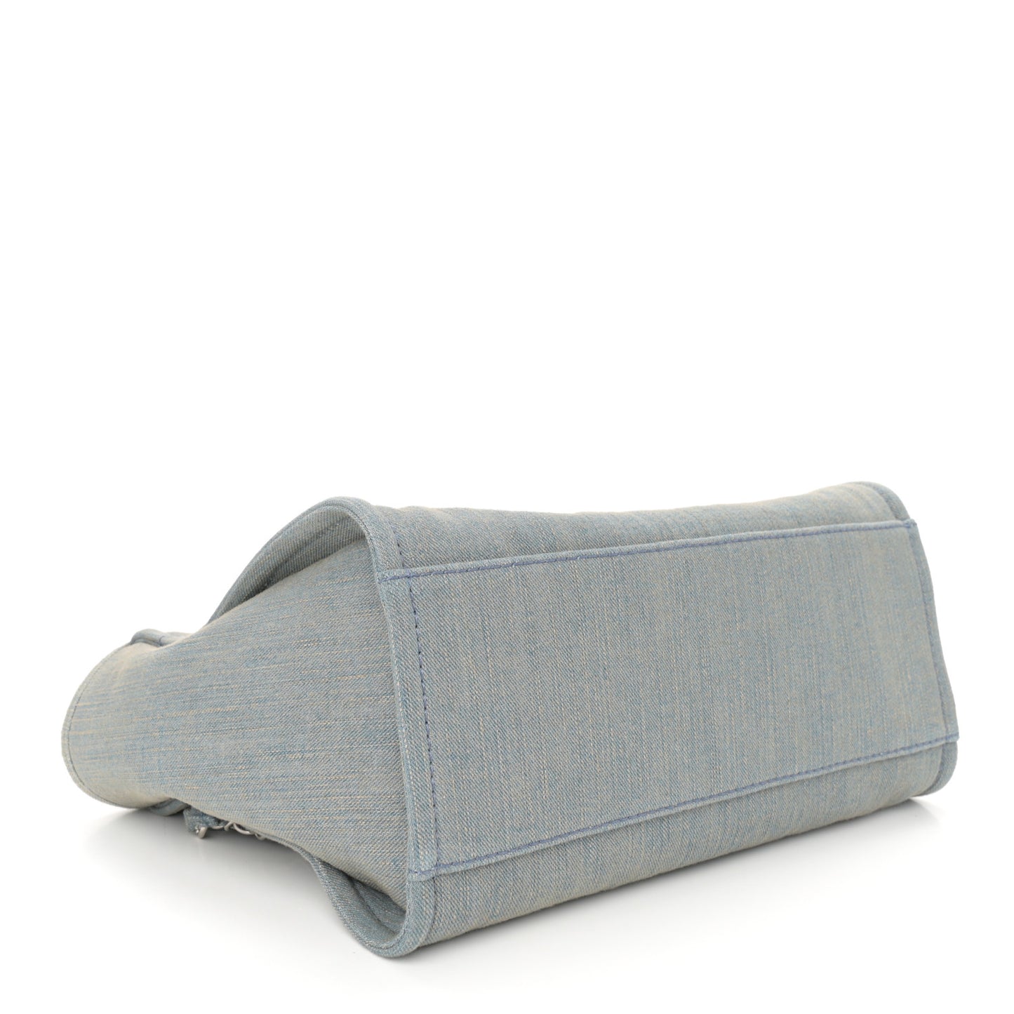 Denim Small Deauville Tote Light Blue