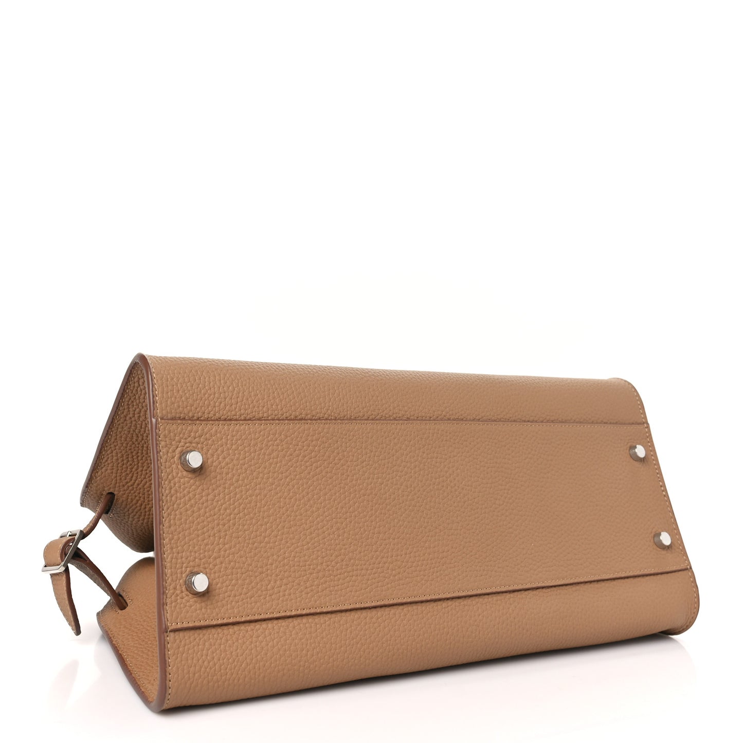Grained Calfskin EW Margaux Taupe
