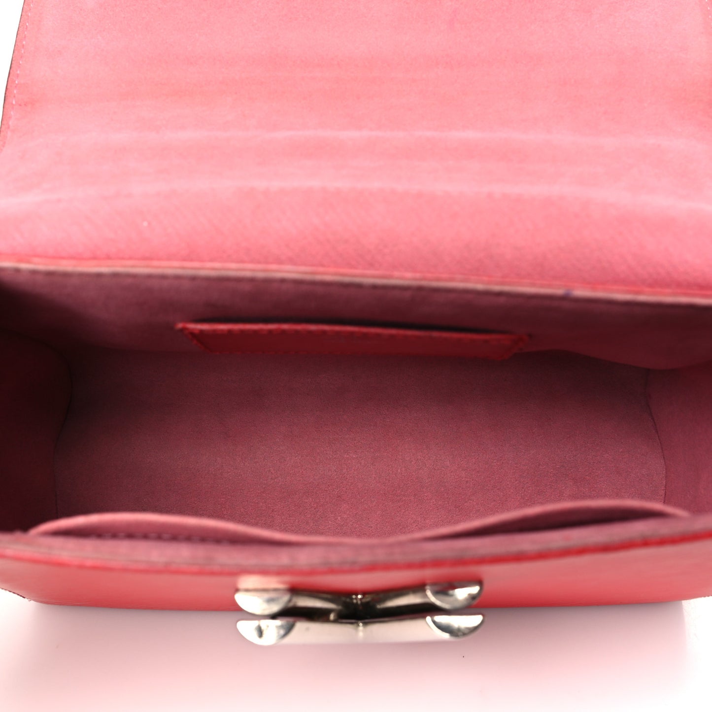 Epi Twist Shoulder Bag MM Coquelicot