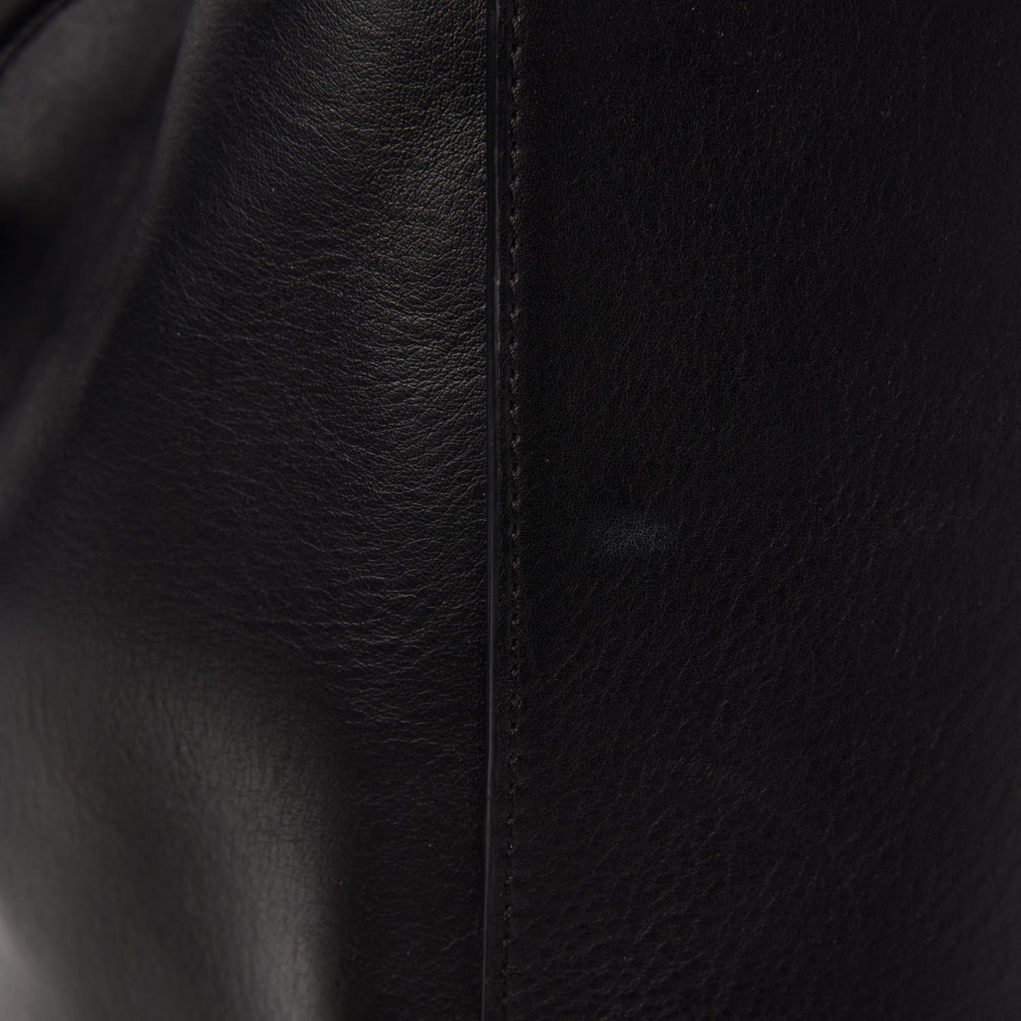 3.1 Smooth Calfskin Large Soleil Bucket Bag Black