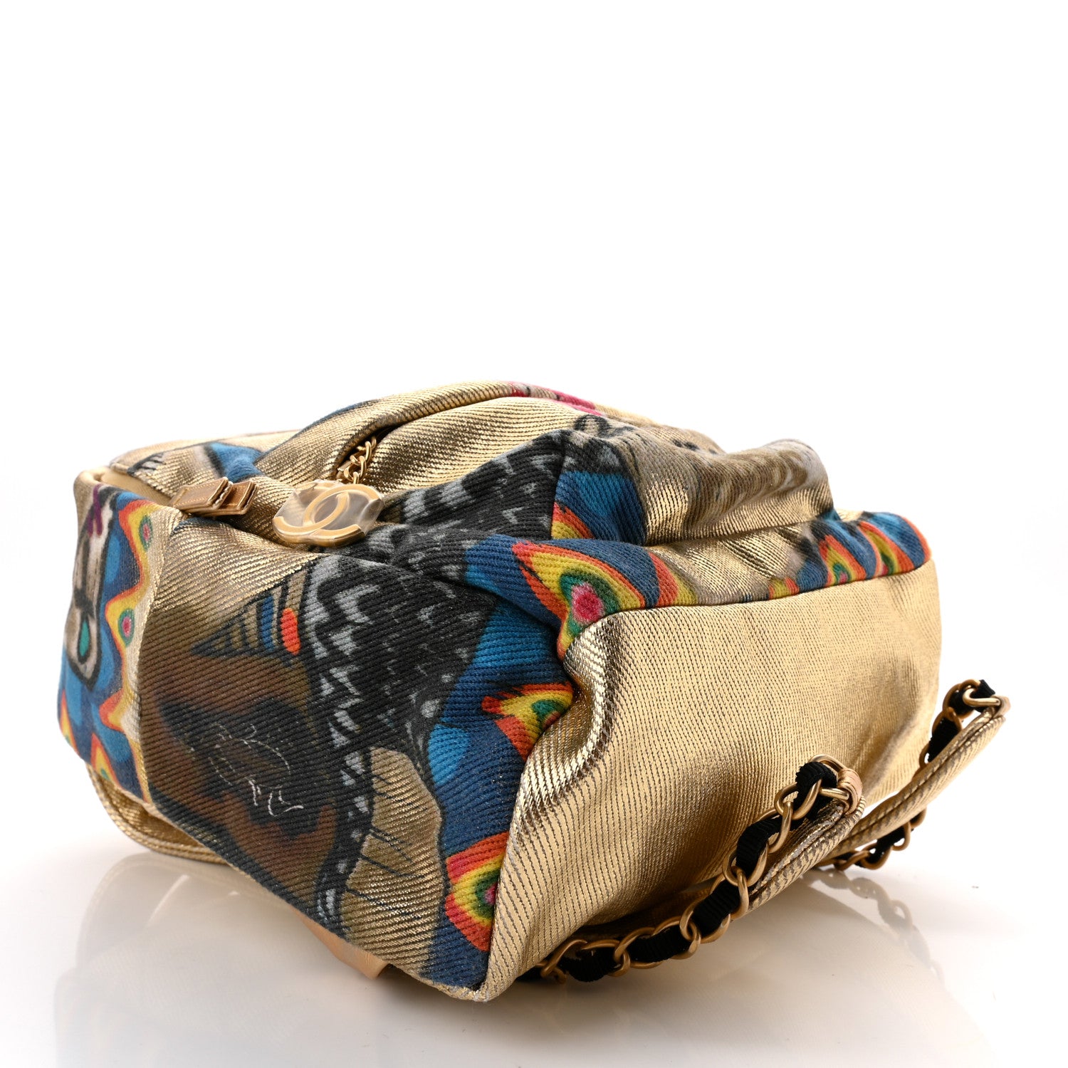 Chanel Graffiti Printed Canvas Street Spirit Backpack Multicolor 4 of 10