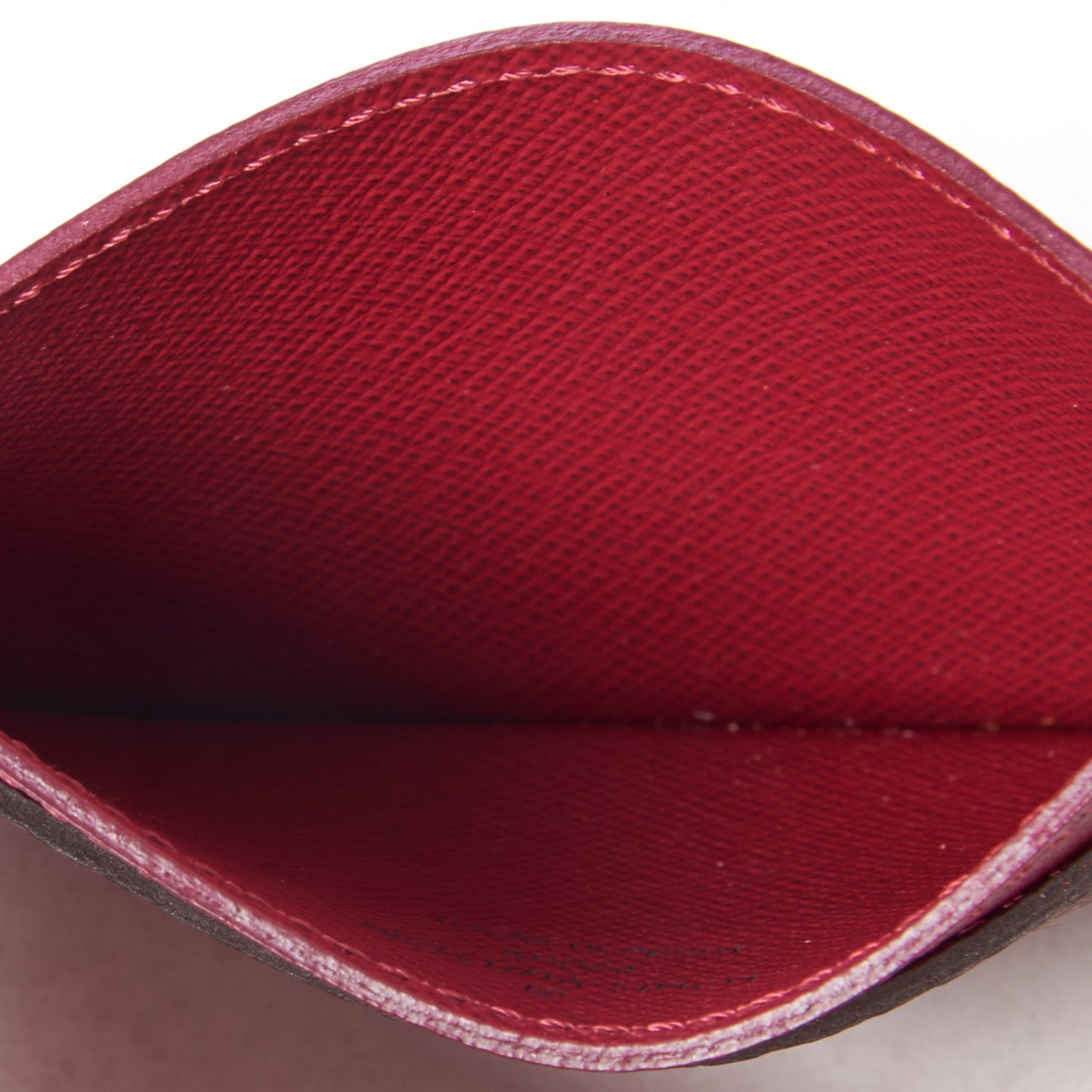 Monogram Card Holder Fuchsia