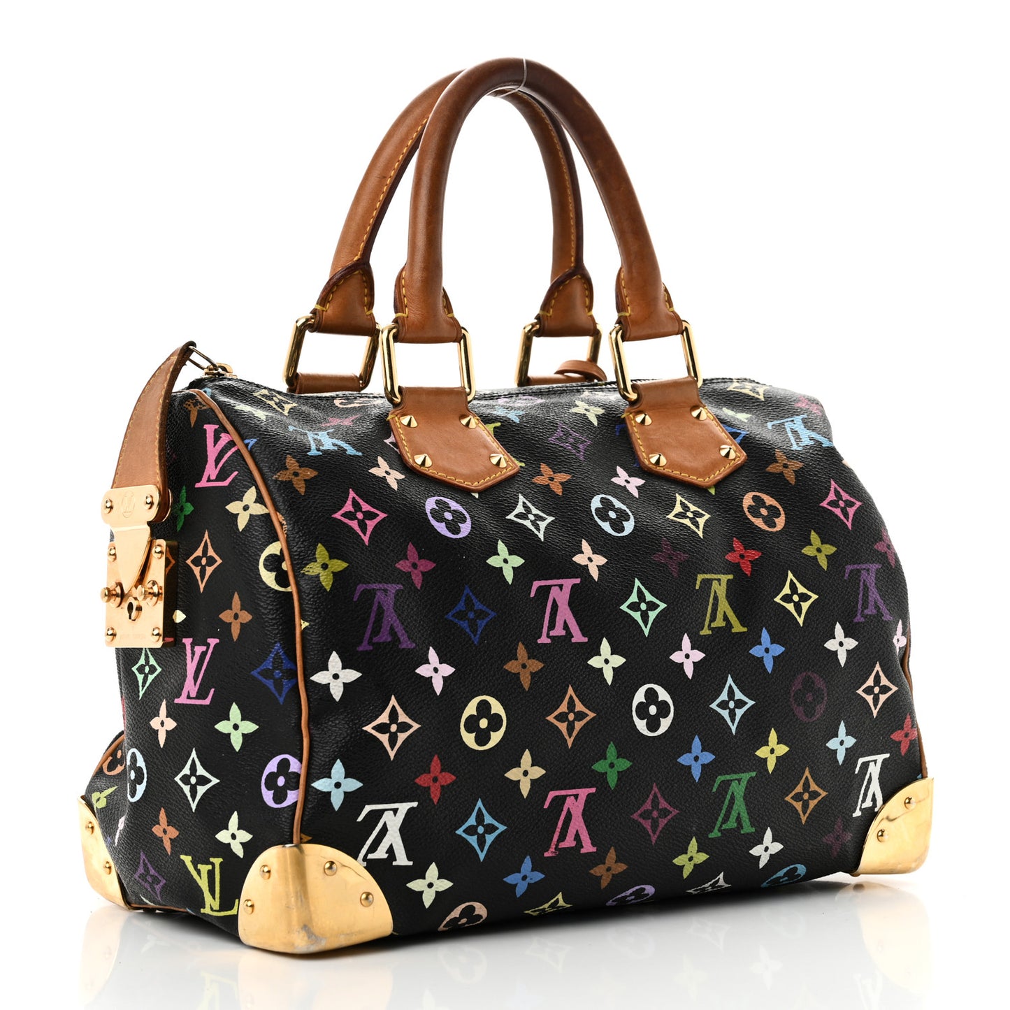 Monogram Multicolor Speedy 30 Black