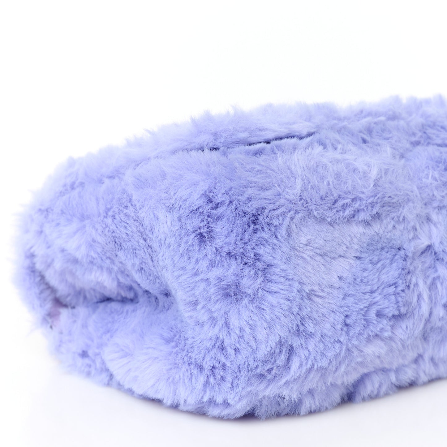 Faux Fur Quilted Virtus Shoulder Bag Orchid