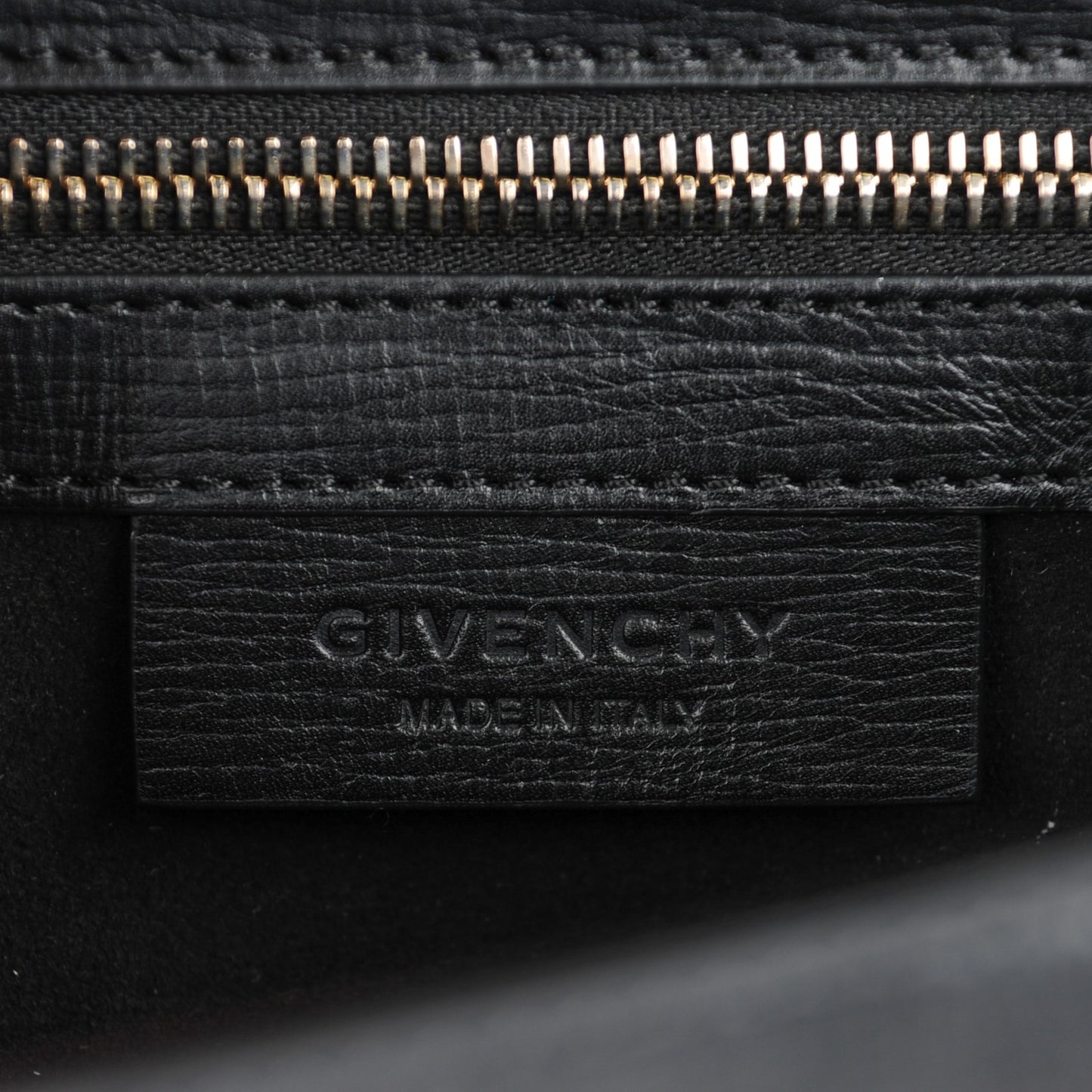Textured Calfskin Medium Pandora Box Crossbody Bag Black