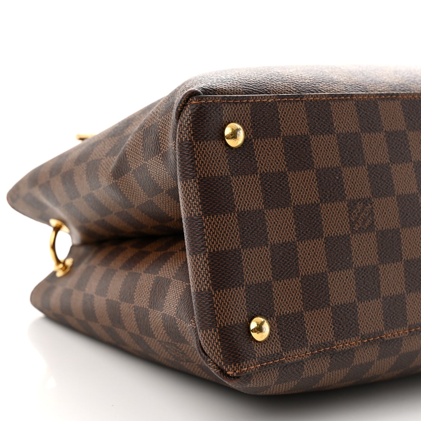 Damier Ebene LV Riverside Lie De Vin