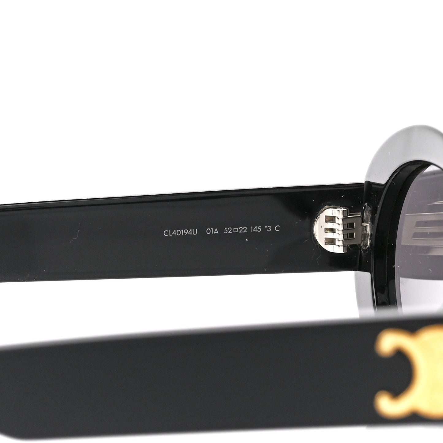 Acetate Triomphe 01 Sunglasses CL 40194U Black