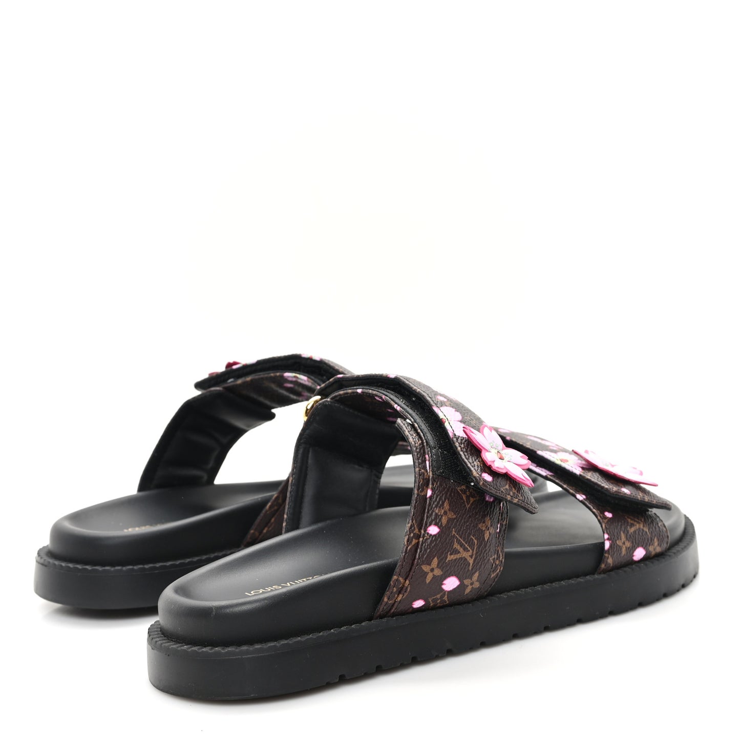 LV X TM Monogram LV Sunset Flat Comfort Mule 39 Sakura Brown