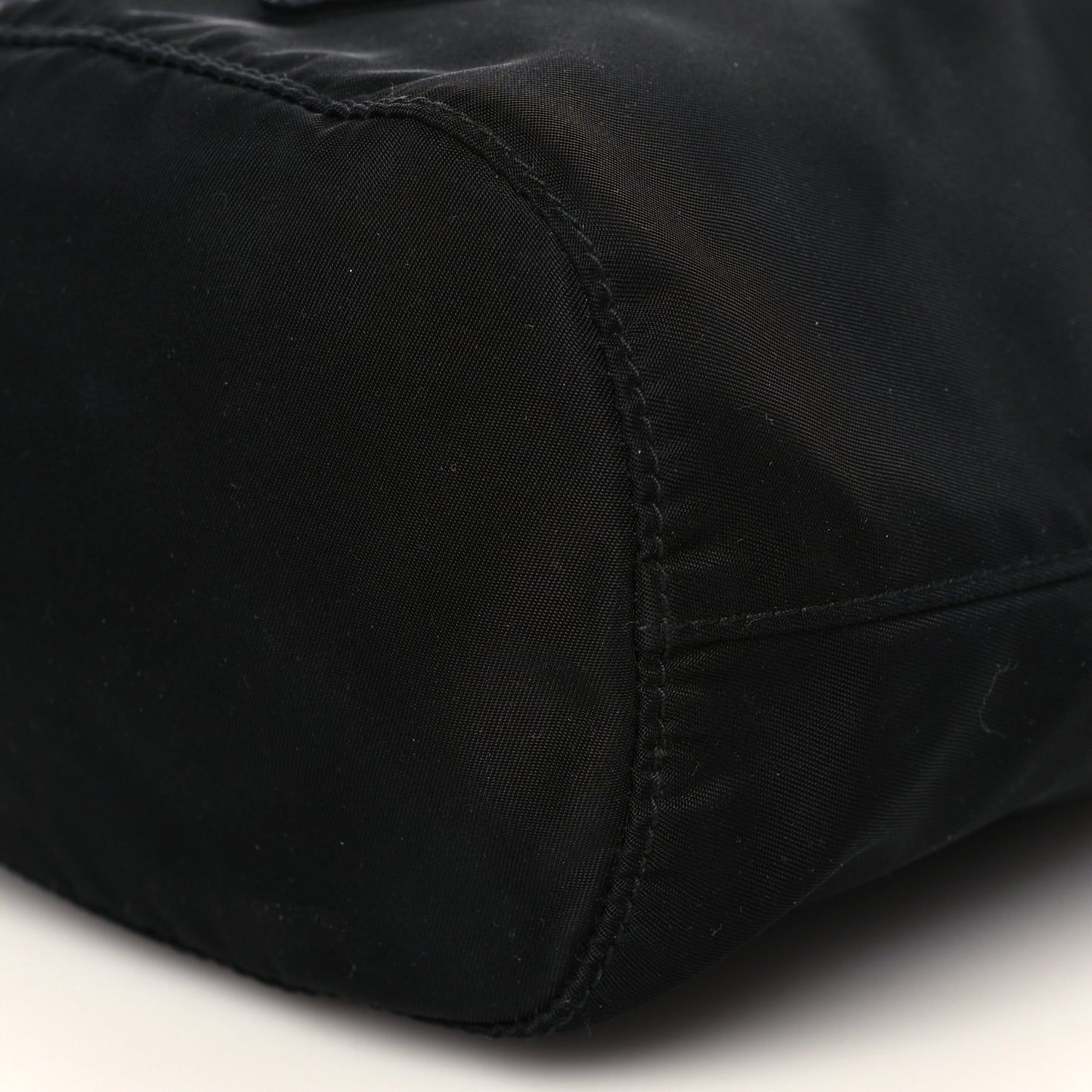 Nylon Vela Drawstring Pouch Black