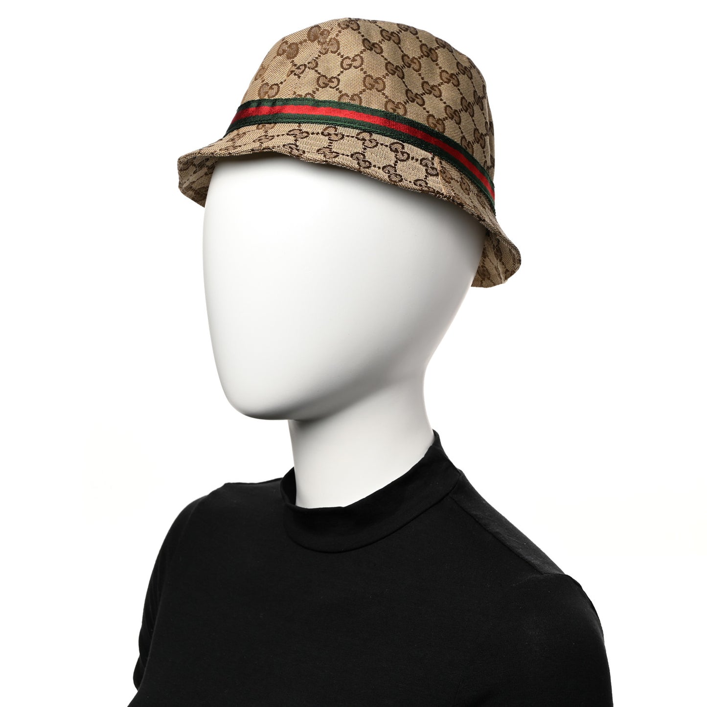 Monogram Web Childrens Fedora L Brown
