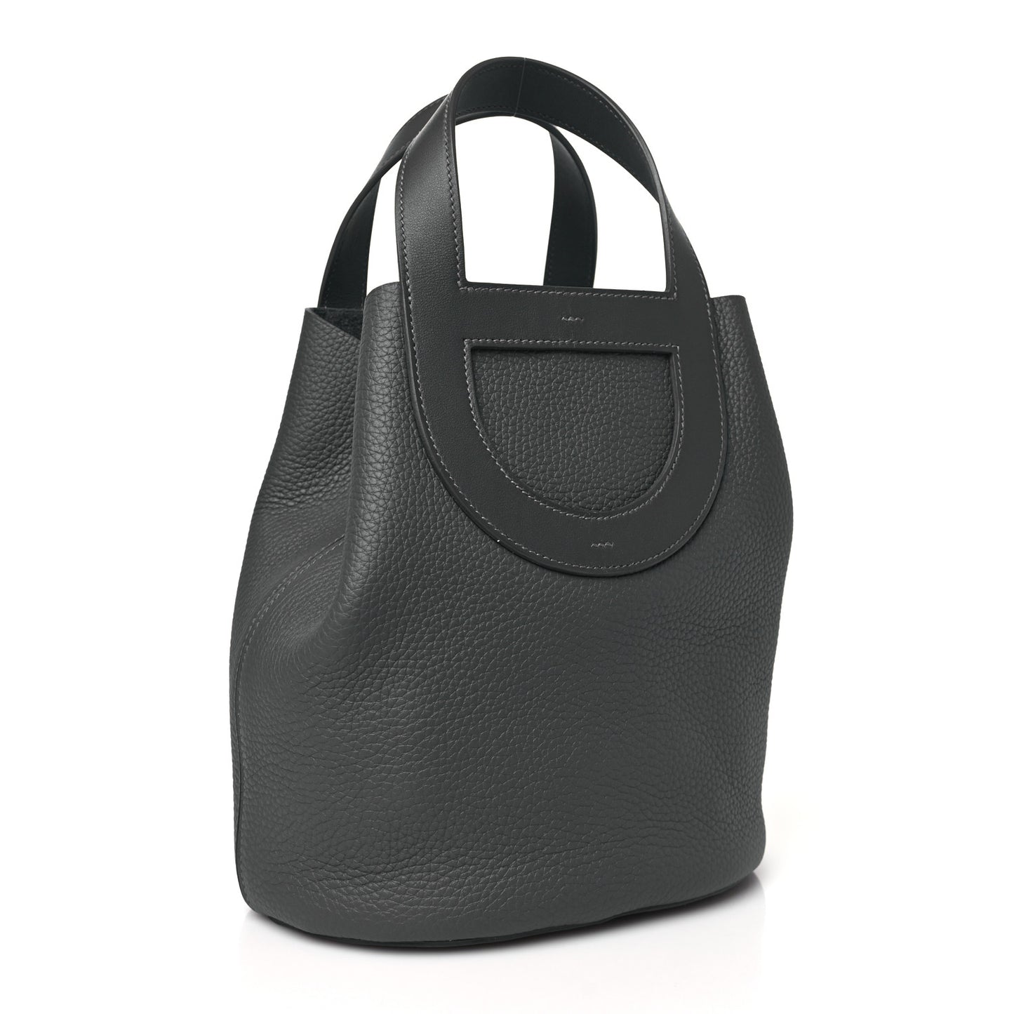 Taurillon Clemence Swift In-The-Loop 23 Bag Gris Meyer