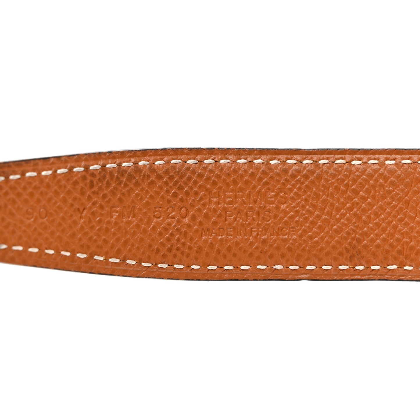 Swift Epsom 24mm Mini H Belt 90 36 Black Gold