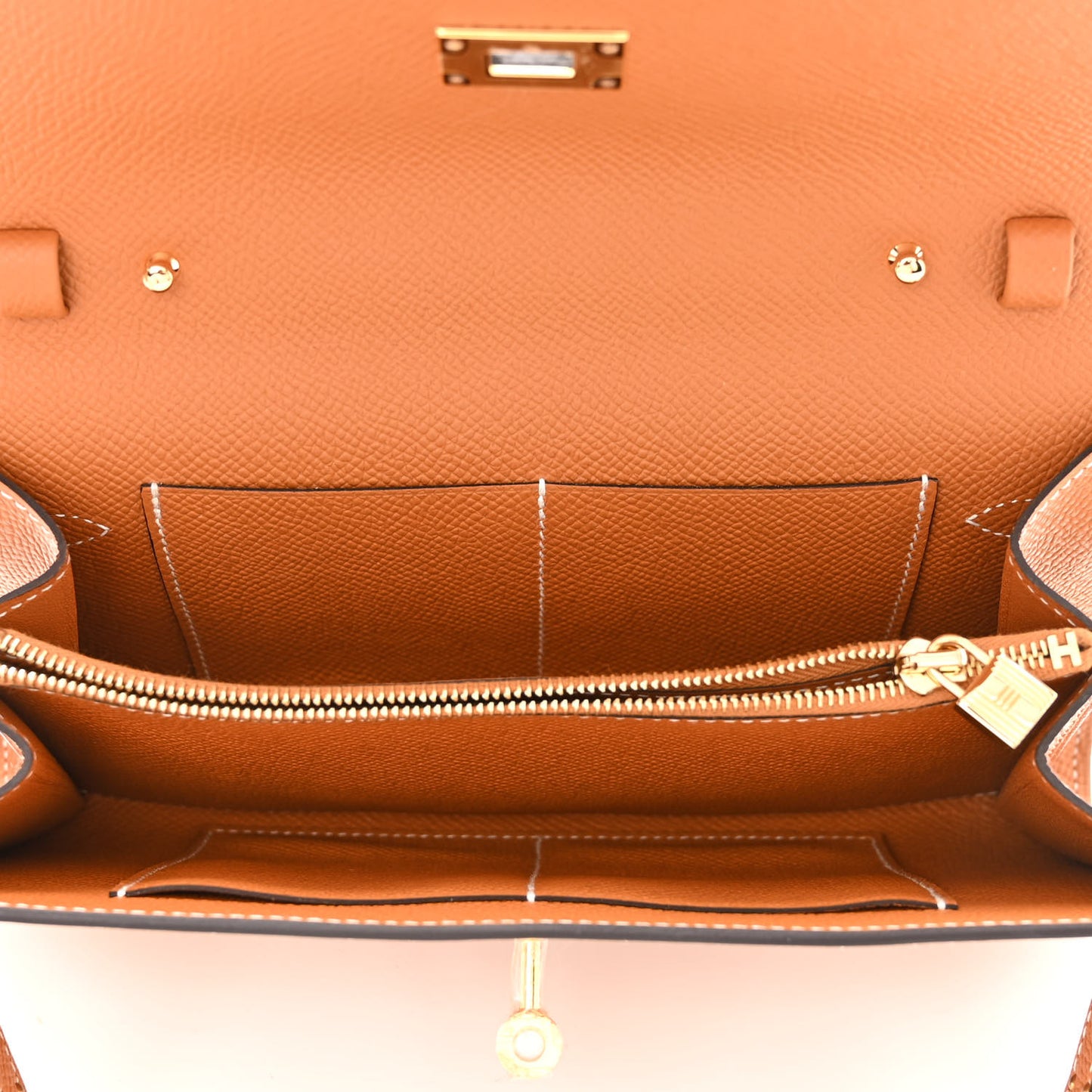 Epsom Kelly Wallet To Go Gold