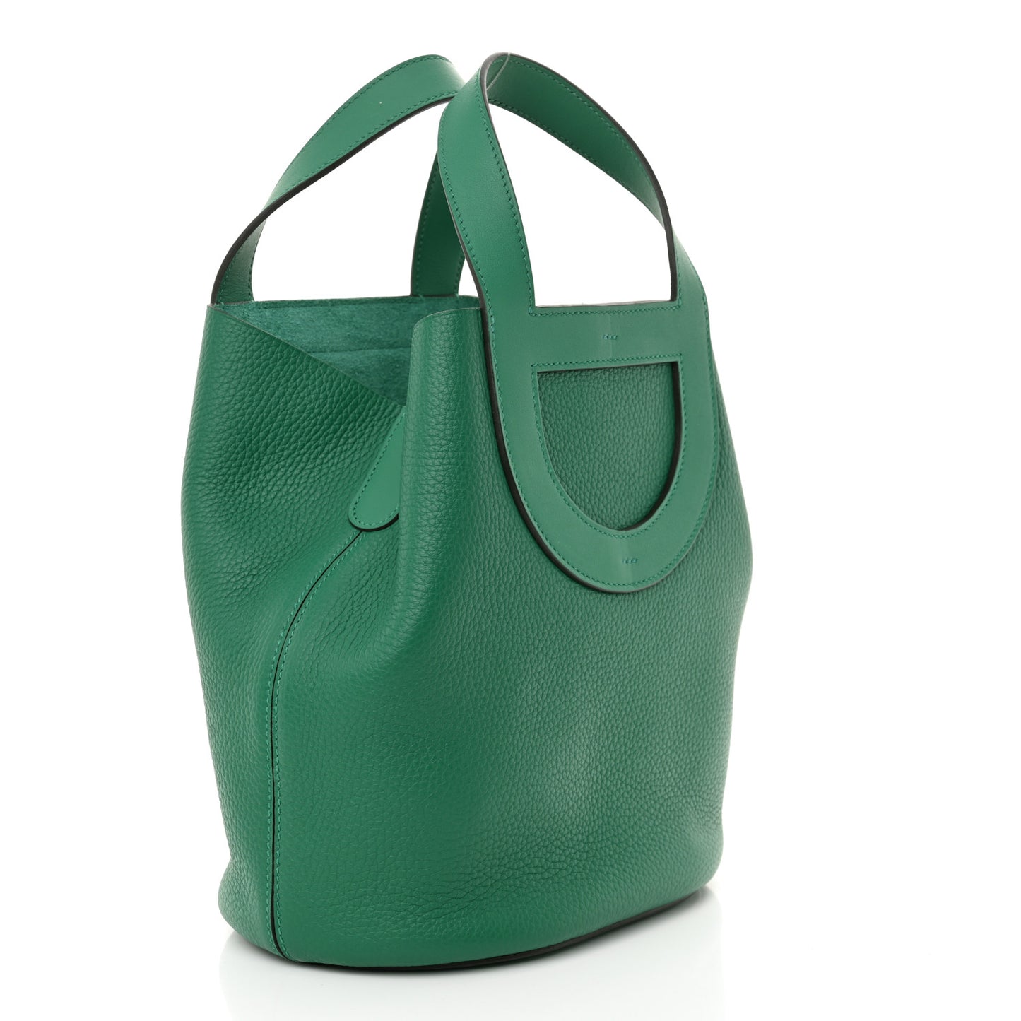 Taurillon Clemence Swift In-The-Loop 23 Bag Vert Vertigo