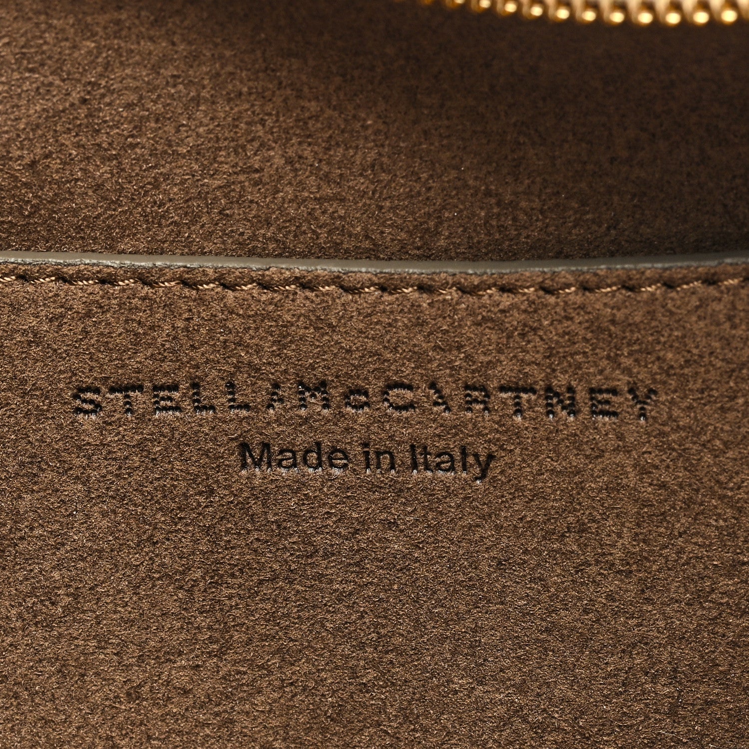 Stella McCartney Shaggy Deer Mini Chain Shoulder Bag Taupe 6 of 8