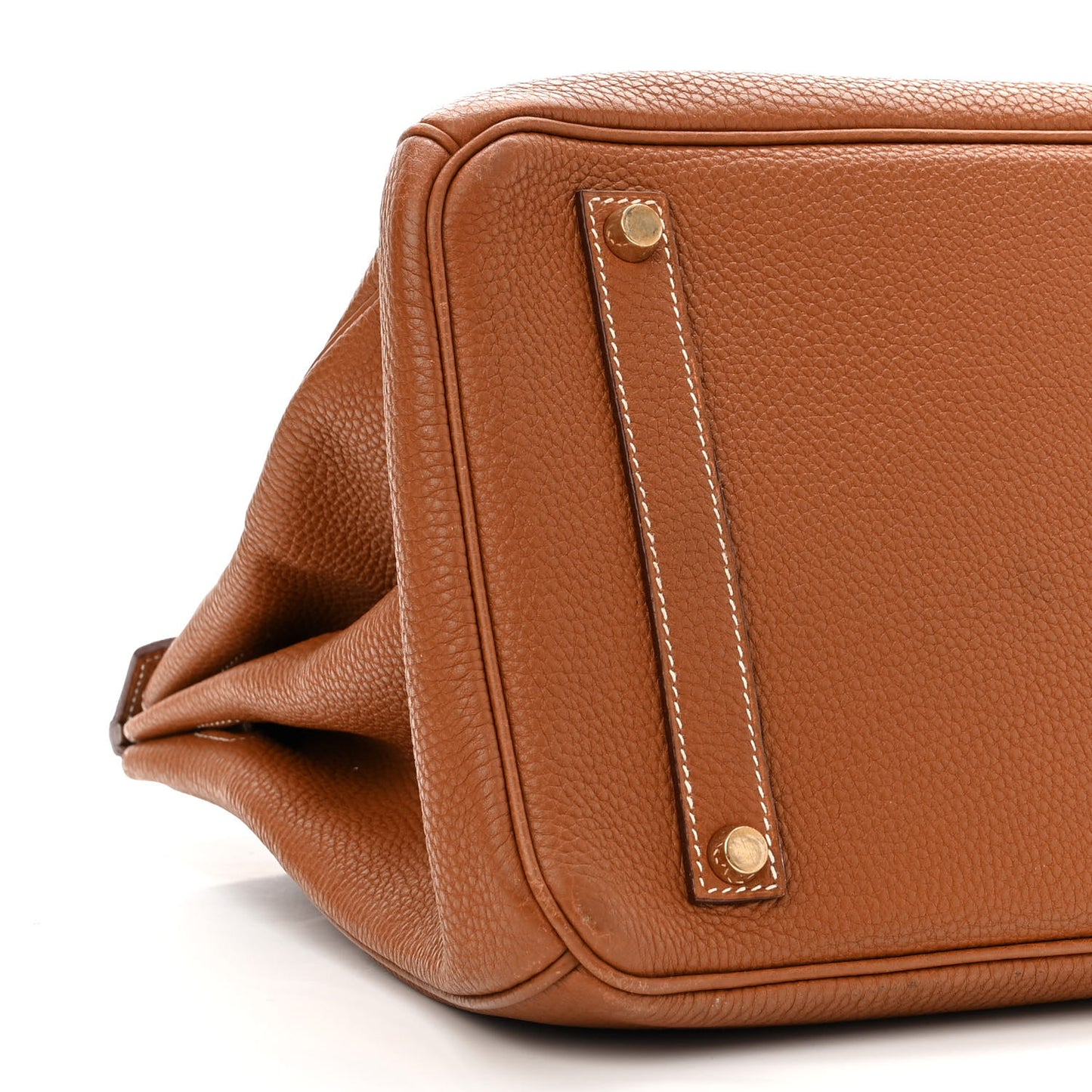 Taurillon Clemence Birkin 35 Gold