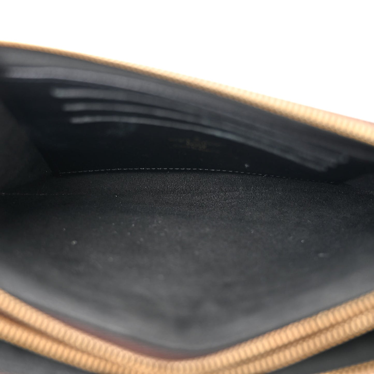 Reverse Monogram Giant Double Zip Pochette