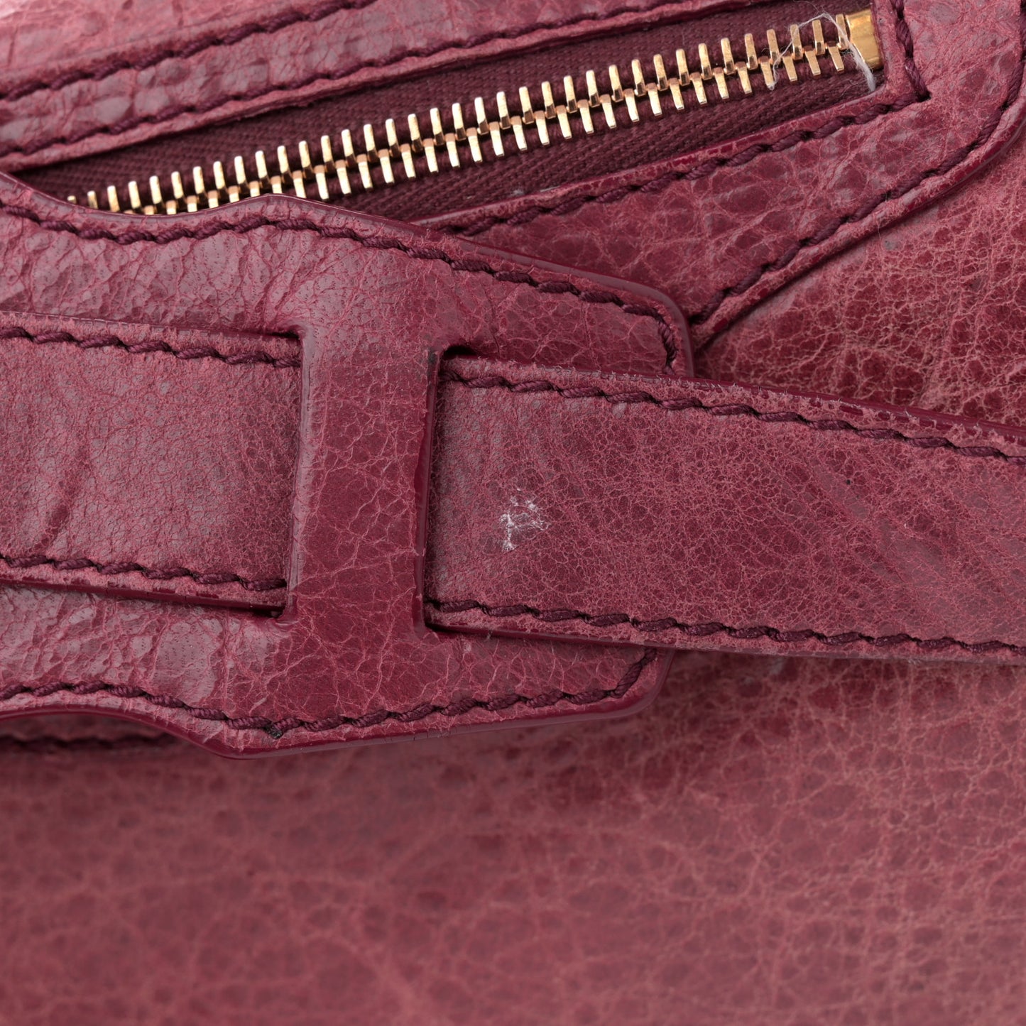 Agneau Giant 12 Rose Gold Hardware City Cassis