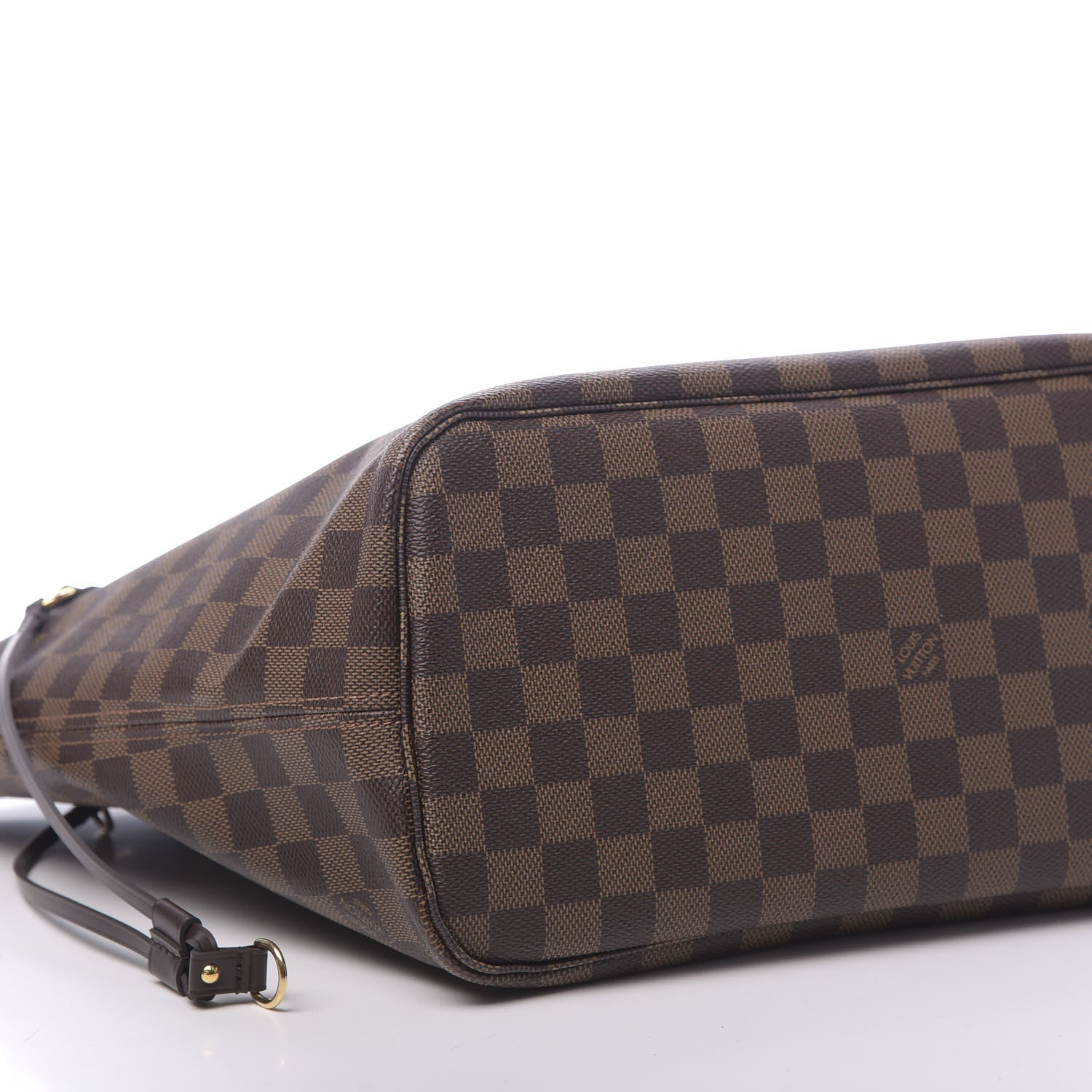 Louis Vuitton Damier Ebene Neo Neverfull MM Rose Ballerine 10 of 12