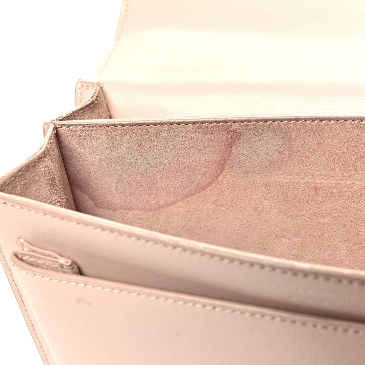 Calfskin Medium Monogram Sunset Marble Pink