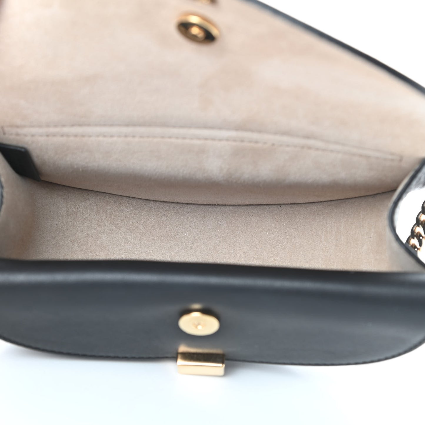 Calfskin Nano Georgia Crossbody Bag Black