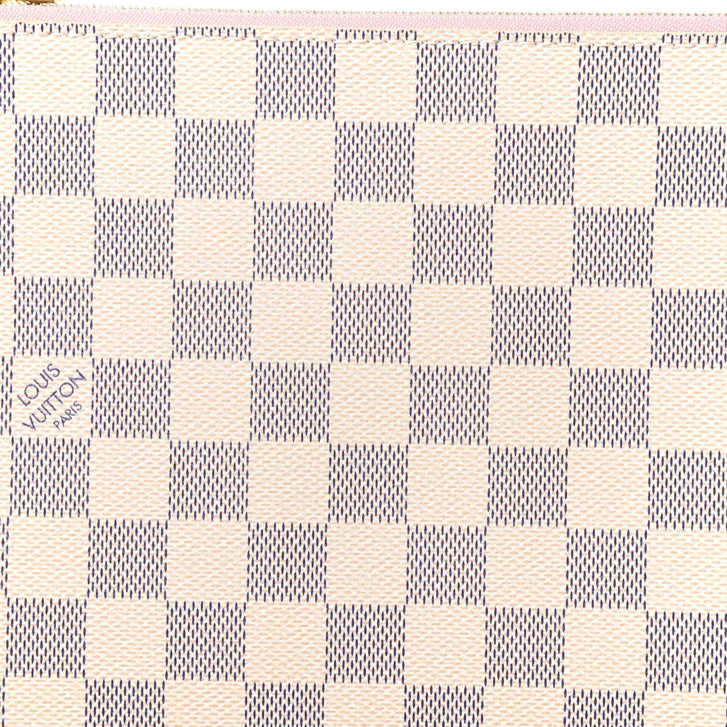 Damier Azur Neverfull MM GM Pochette Rose Ballerine