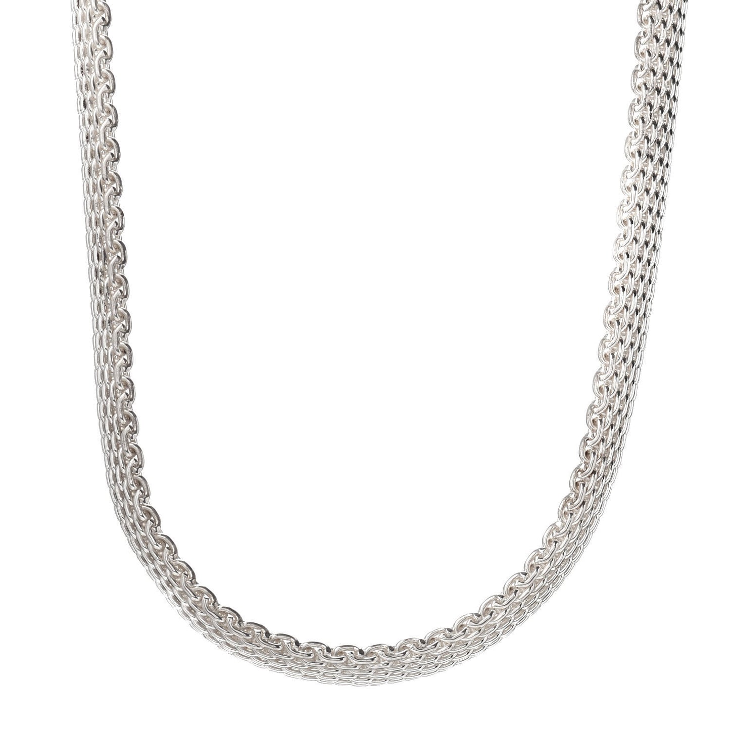 Sterling Silver Somerset Mesh Necklace