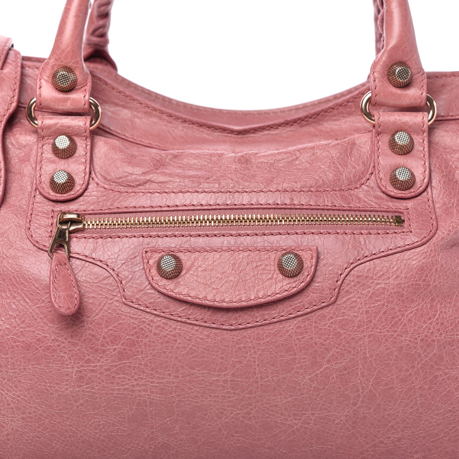 Balenciaga Agneau Giant 12 Rose Gold Hardware City Rose Bruyere 10 of 10