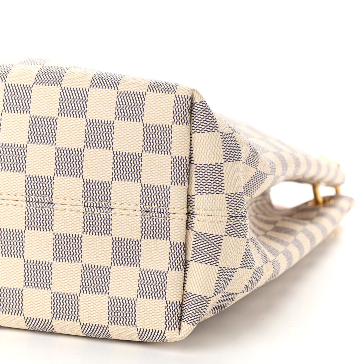 Damier Azur Graceful MM Rose Ballerine