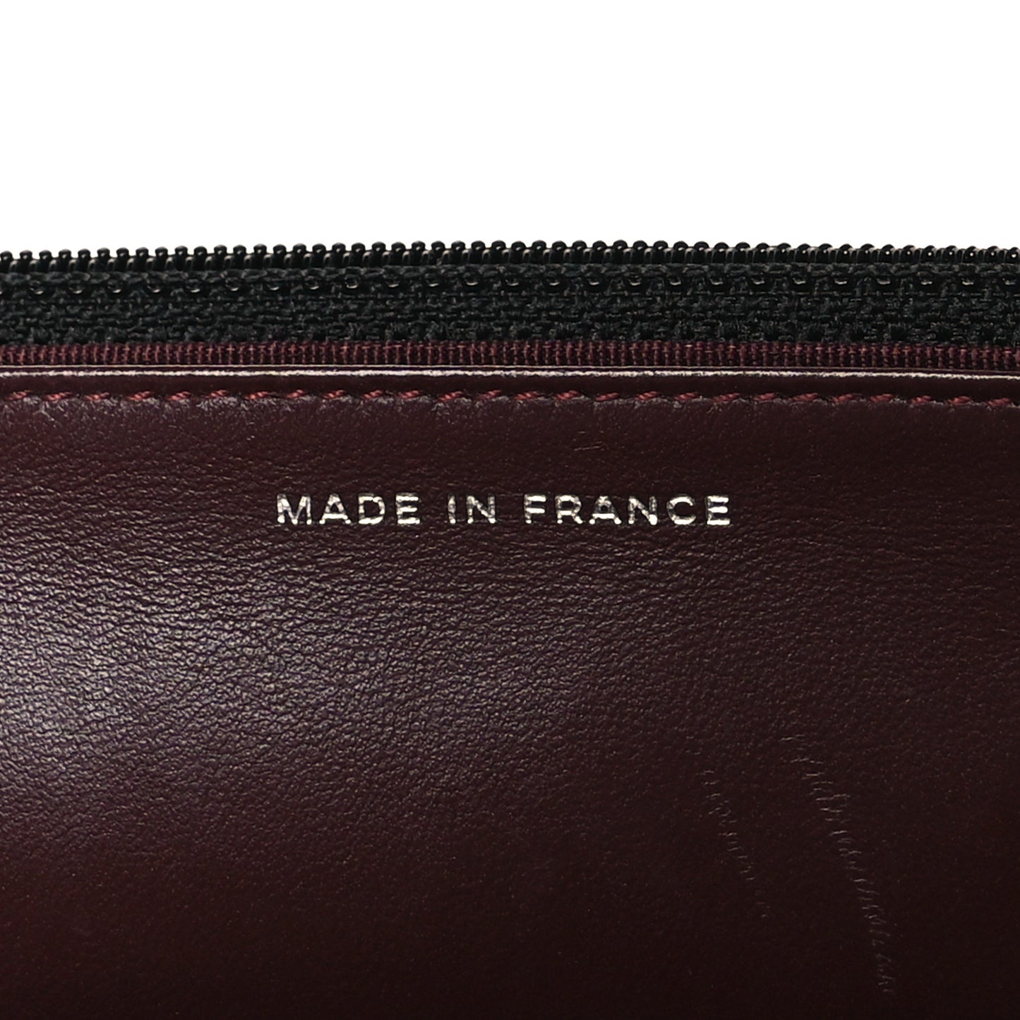 Lambskin Quilted Wallet On Chain WOC Black