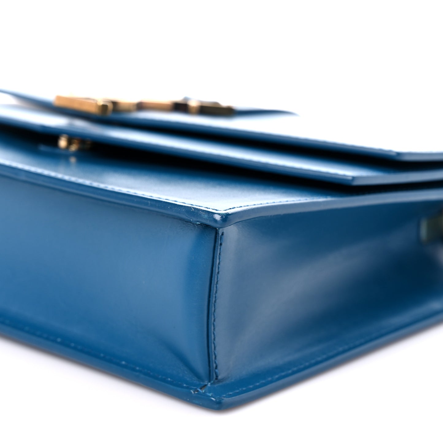 Smooth Calfskin Monogram Medium Sulpice Shoulder Bag Deep Sea