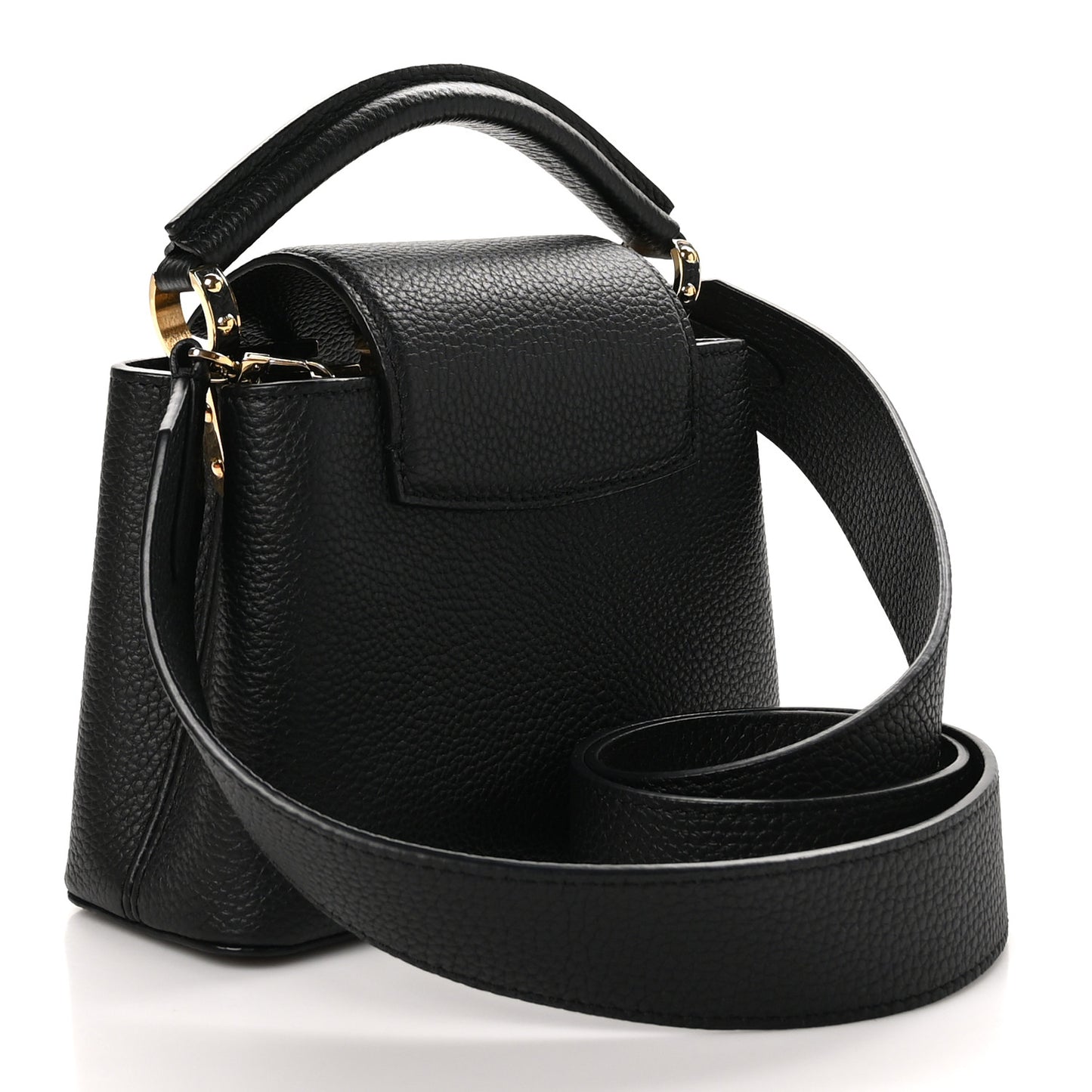 Taurillon Mini Capucines Black