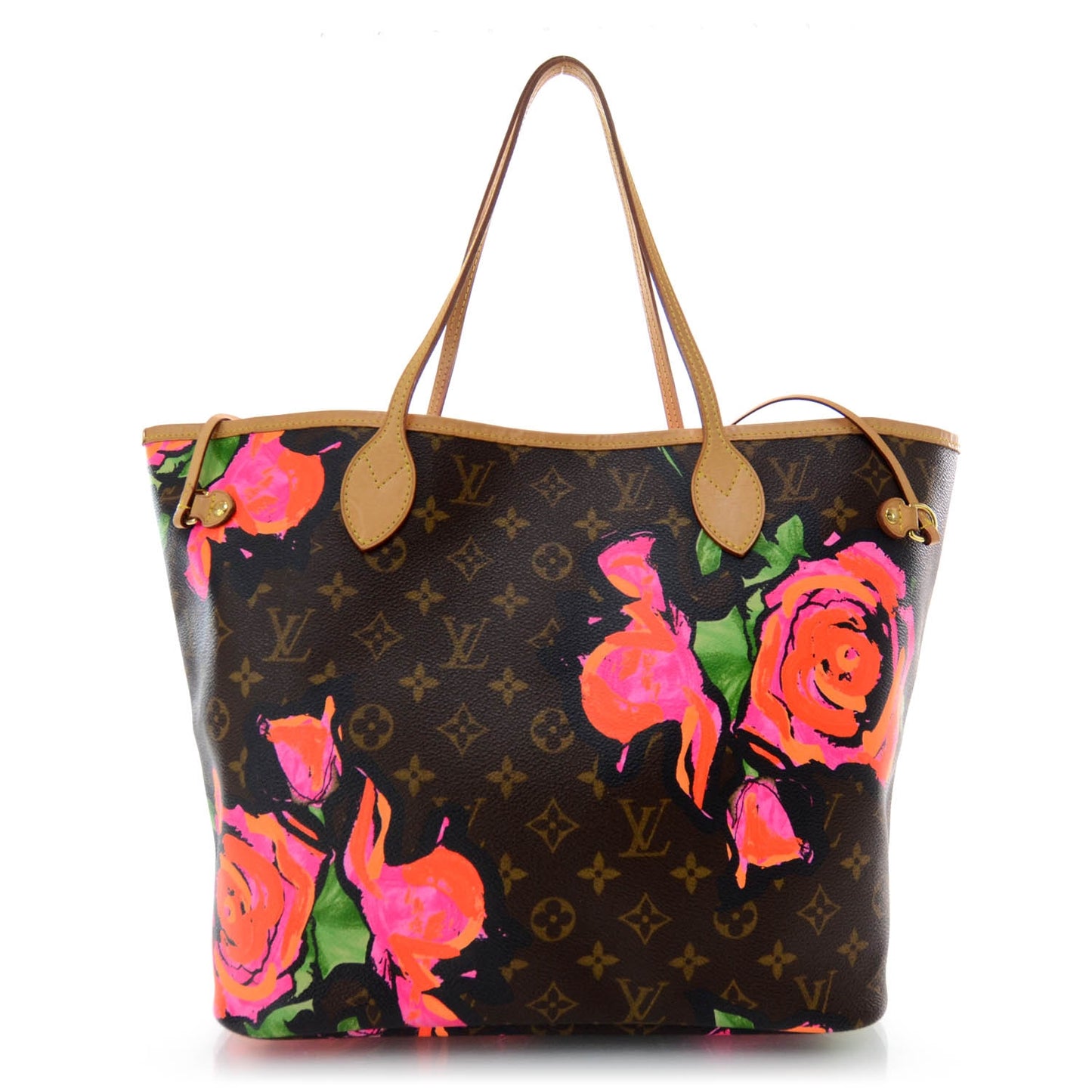 Monogram Roses Neverfull MM