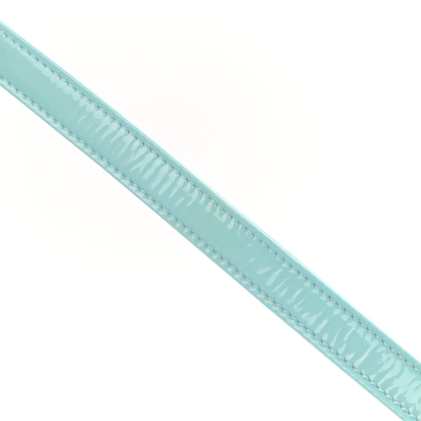 Patent Cannage Medium Lady Dior Light Blue