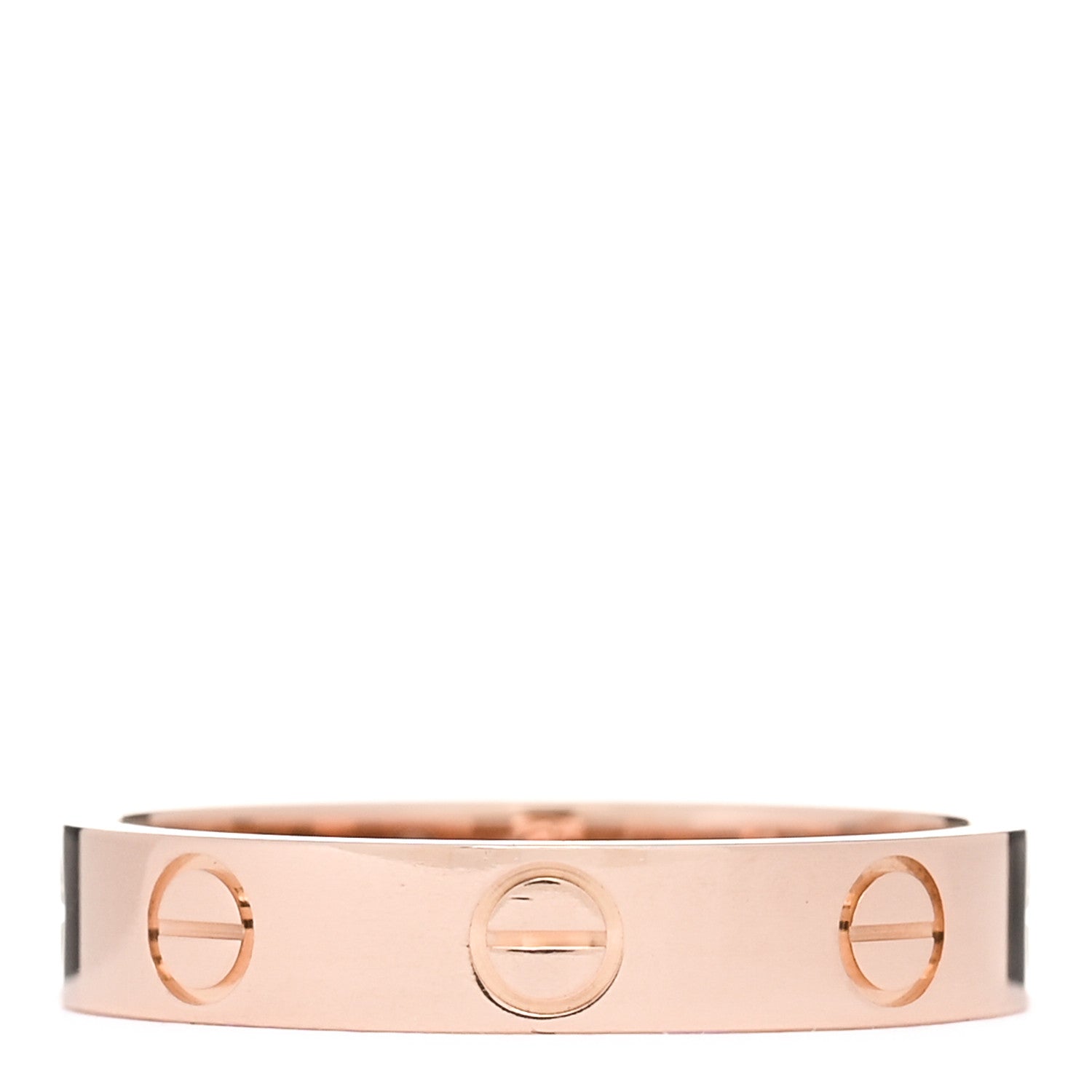 Cartier 18K Pink Gold 3.5mm LOVE Wedding Band Ring 52 6 1885549
