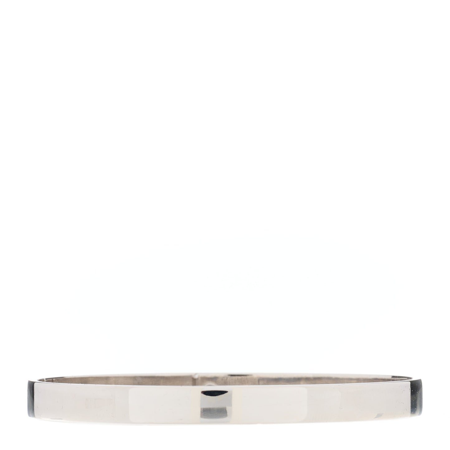 18K White Gold Diamond PM Kelly Pave Bracelet SH