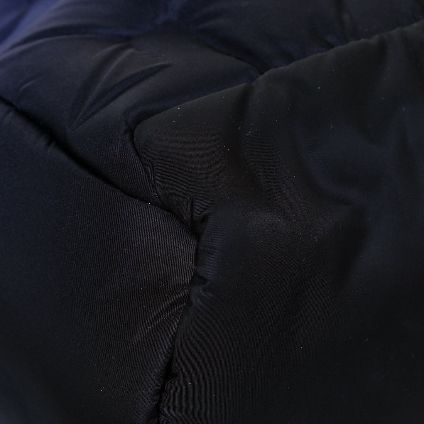 Nylon Embossed Small Doudoune Backpack Black Blue White