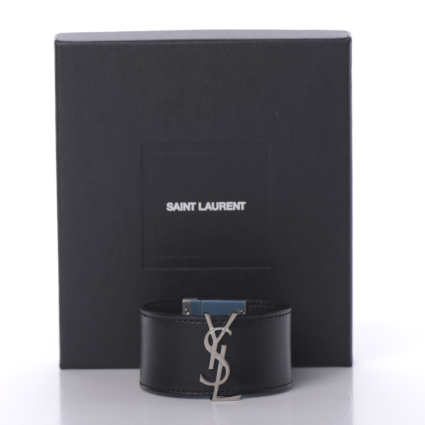 Calfskin Monogram Bracelet Black