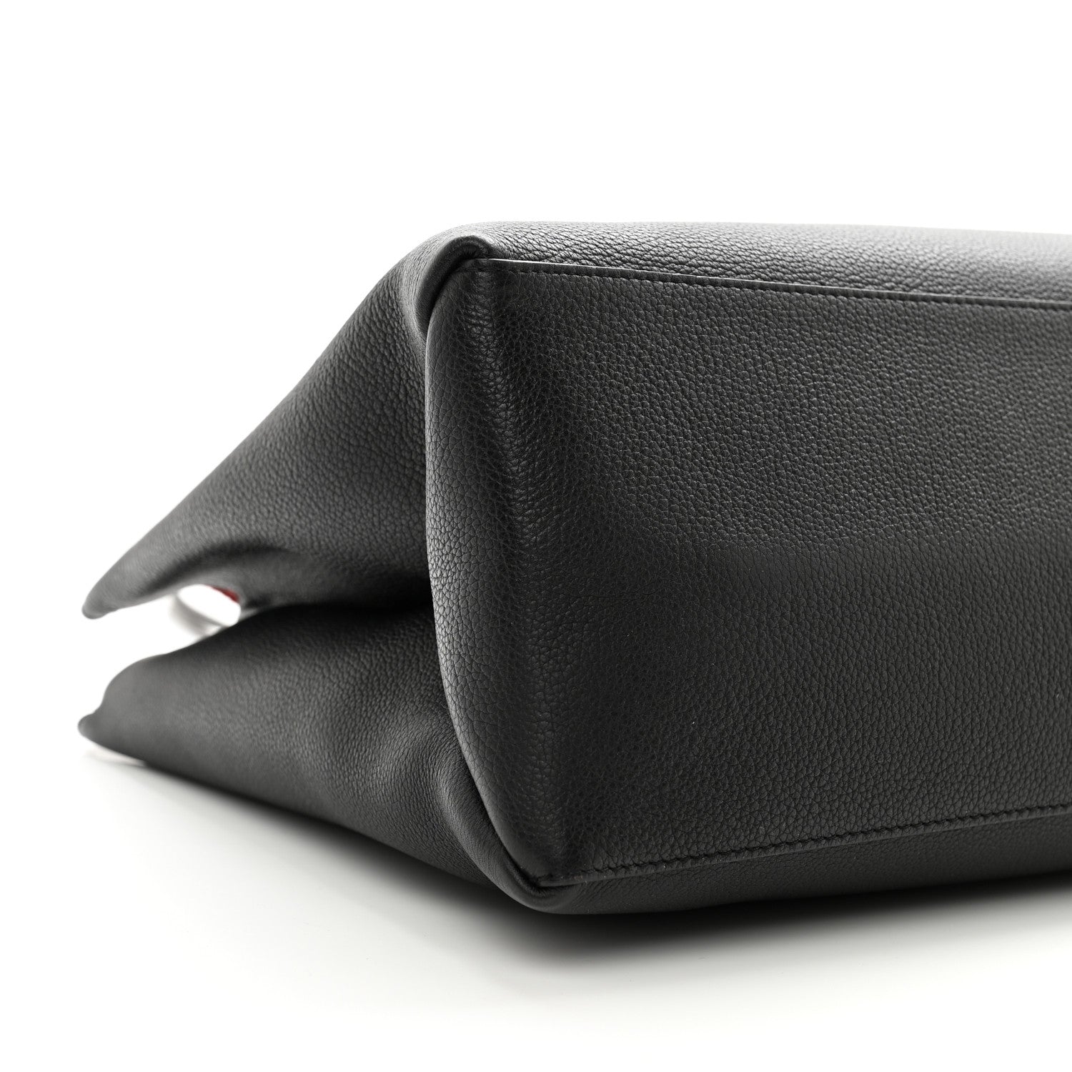 Louis Vuitton Grained Calfskin Lockme Shopper Black 8 of 12