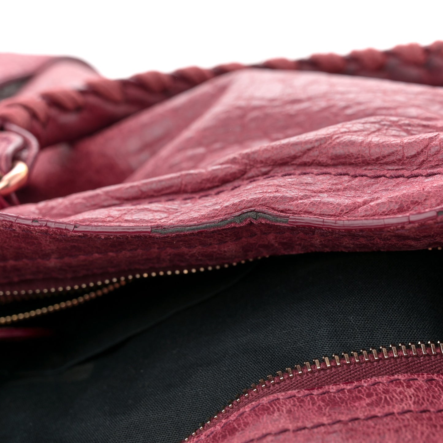 Agneau Giant 12 Rose Gold Hardware City Cassis