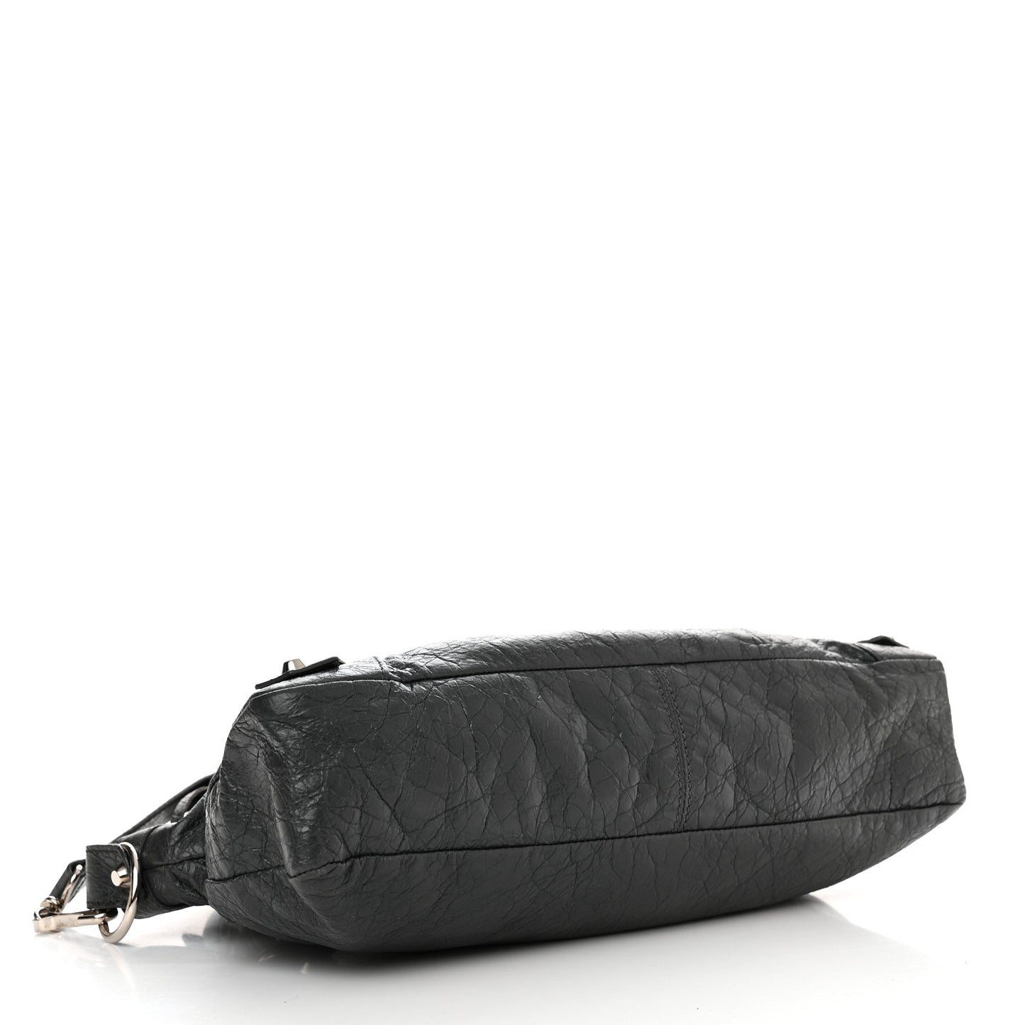 Agneau Classic Silver Hardware First Gris Fossile