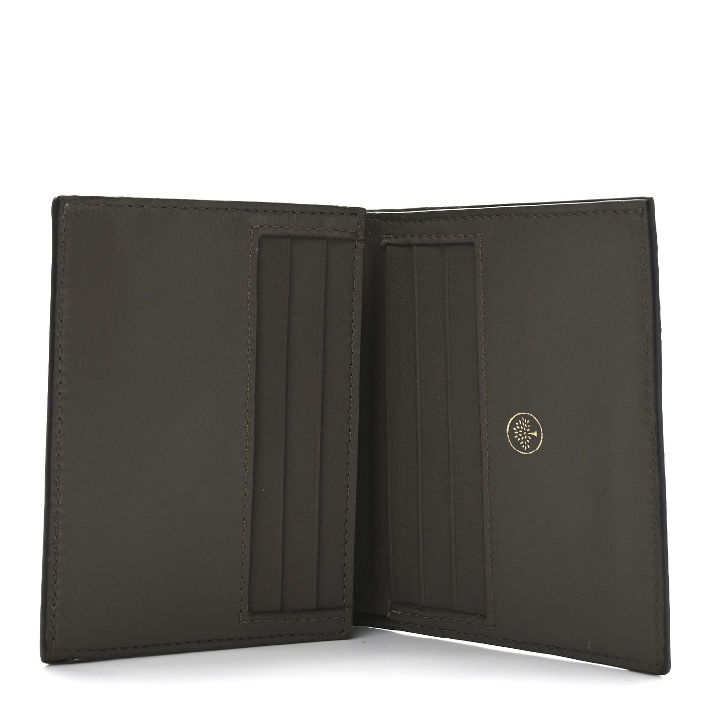 Classic Grain Tri-fold Wallet Grey