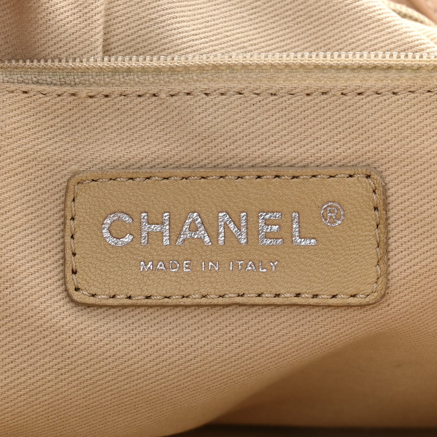 Caviar Executive Cerf Shopper Tote Beige