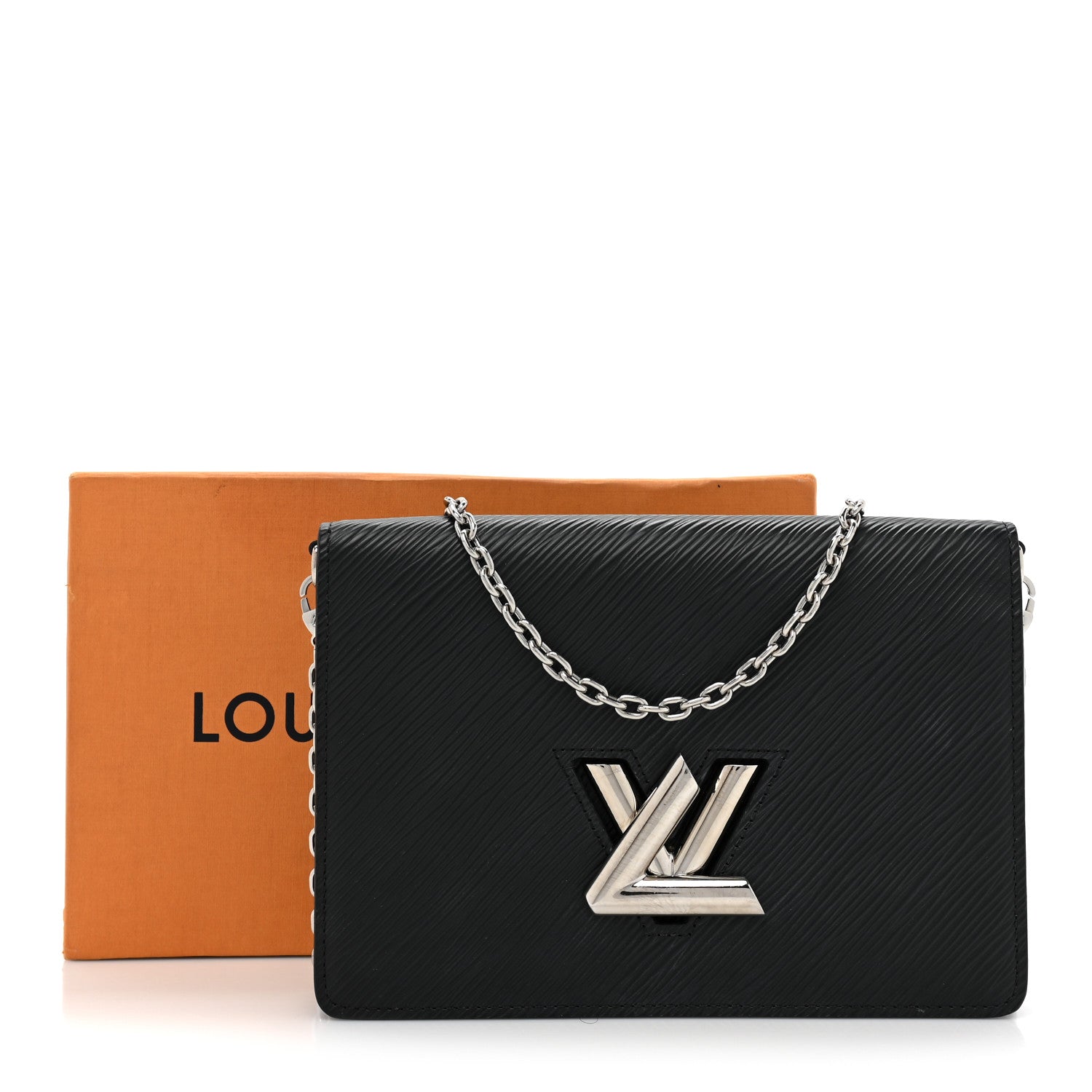 Louis Vuitton Epi Twist Belt Chain Wallet Black 14 of 14