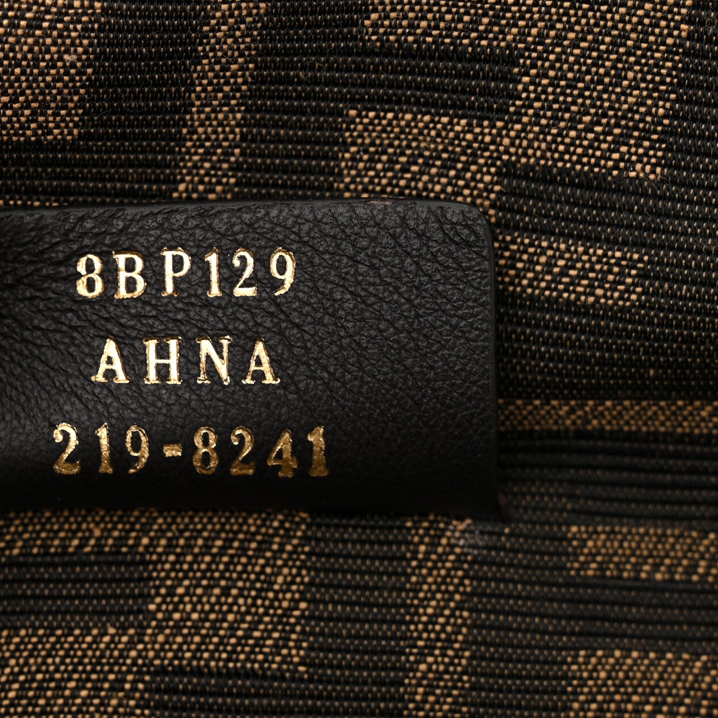 Shearling Small Fendi First Rosa Plaster