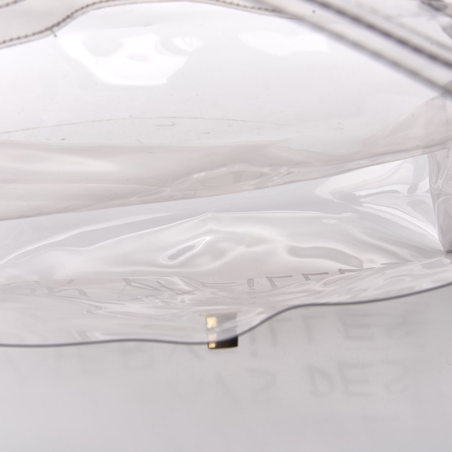 Hermes Vinyl Souvenir De L'Exposition Kelly Transparent 5 of 9